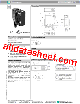 OMT550-R200-2EP-IO-V31型号图片