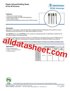 OP145A型号图片
