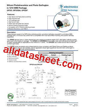 OP525DA型号图片