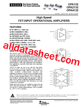 OPA132U1型号图片
