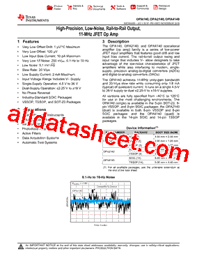 OPA140AIDGKR型号图片