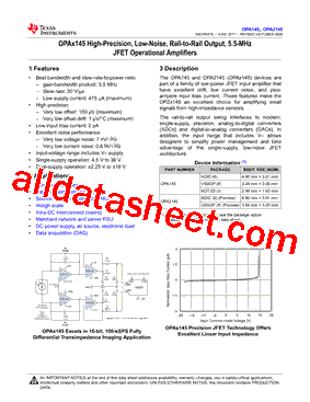 OPA145IDBVT型号图片