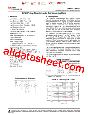 OPA1678IDRGT型号图片