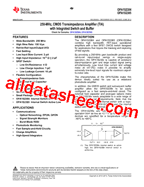 OPA1S2384IDRCT型号图片