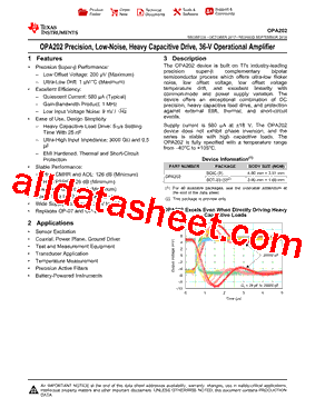 OPA202IDR型号图片