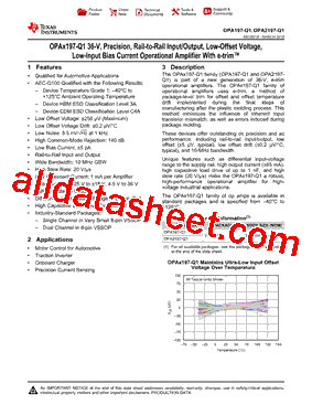 OPA2197-Q1型号图片
