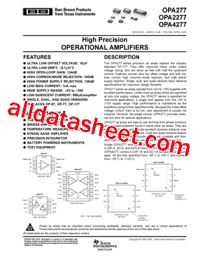 OPA2277AIDRMR型号图片