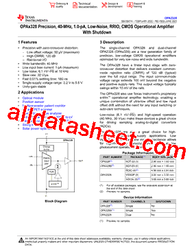 OPA2328_V01型号图片