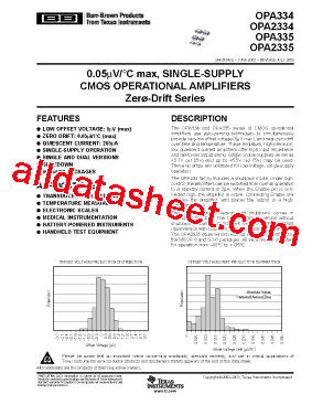 OPA334AIDBVT型号图片
