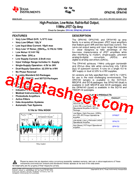 OPA4140AIPWR型号图片