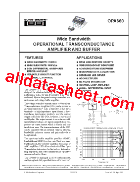 OPA660AP型号图片