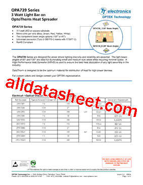 OPA739G型号图片