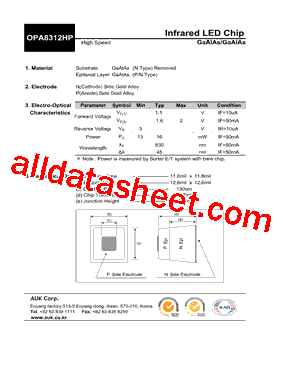 OPA8312HP型号图片