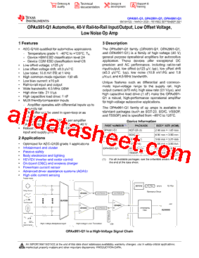 OPA991-Q1_V01型号图片