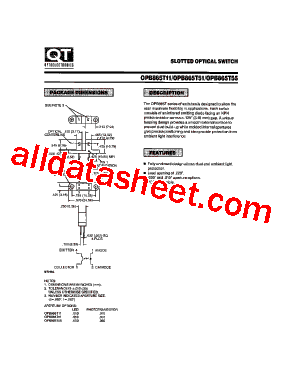OPB865T51型号图片
