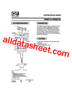 OPB867T55型号图片