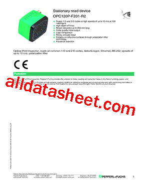 OPC120P-F201-R2型号图片