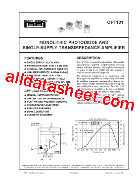 OPT101PG4型号图片