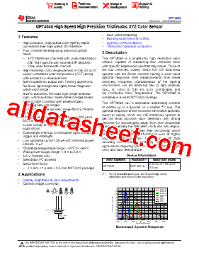 OPT4048DTSR型号图片