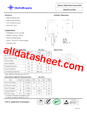 OSG5XAA151R型号图片