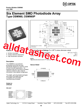 OSM960P型号图片