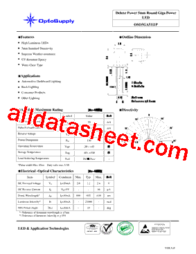 OSO5GA5111P型号图片