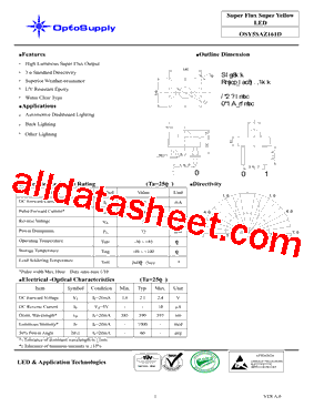 OSY5SAZ161D型号图片