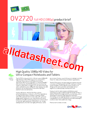 OV2720型号图片
