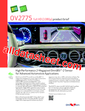 OV2775型号图片
