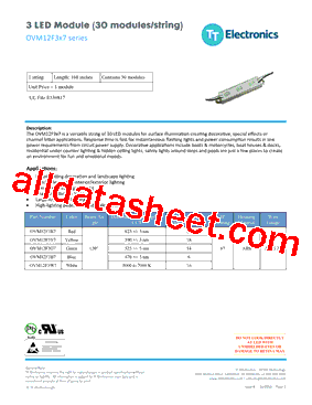 OVM12F3X7型号图片