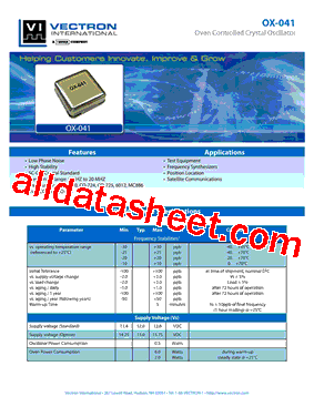 OX-0410-AET-108型号图片