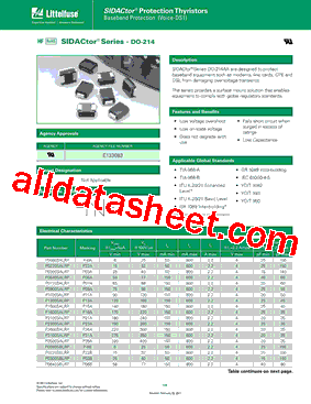 P0640SALRP型号图片