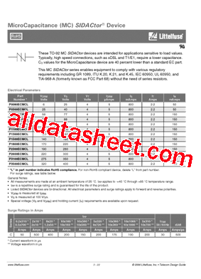 P0900ECMCL型号图片