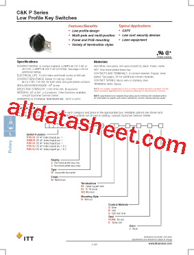 P1011U2WM03NG2型号图片