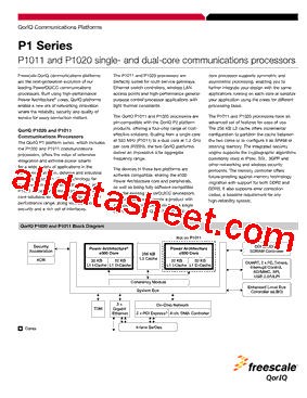 P1020NSE2FFB型号图片