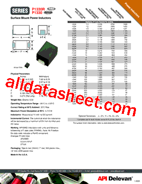 P1330R-682K型号图片