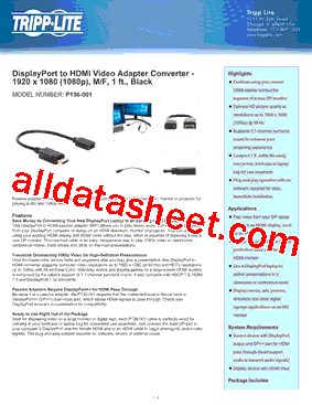 P136-001型号图片