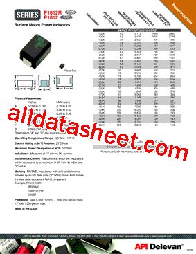 P1812-222K型号图片