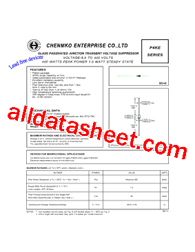 P4KE6.8PT型号图片