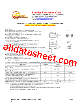 P4SMAJ120A-LFR型号图片