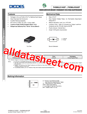 P4SMAJ16ADF型号图片