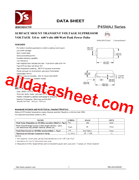 P4SMAJ16CA-TN型号图片