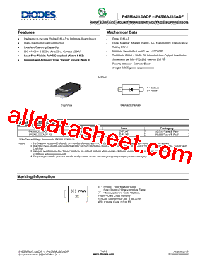 P4SMAJ20ADF-13型号图片