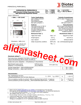 P4SMAJ22A-Q型号图片