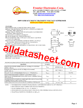 P4SMAJ7.0型号图片