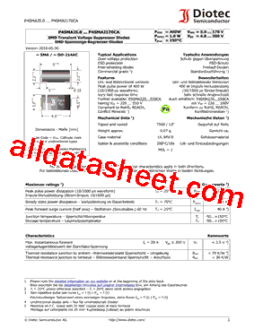P4SMAJ75型号图片