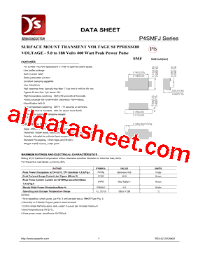P4SMFJ85型号图片