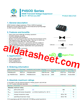 P4SOD28CA型号图片