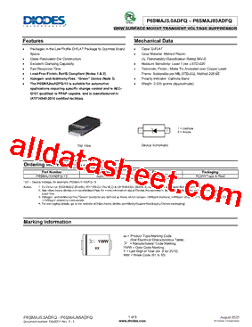 P6SMAJ20ADFQ型号图片