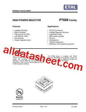 P7608-R56YT型号图片